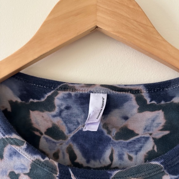 ⭐️SALE *RARE* Vintage Heart Dyed Long Sleeve Top - Picture 3 of 4